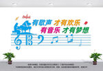 音乐教室文化墙