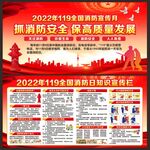 消防月展板