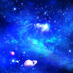 蓝色星空