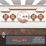 棋牌室文化墙
