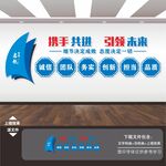 企业励志标语文化墙