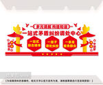 一站式矛盾纠纷调处中心文化墙
