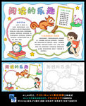 读书的乐趣世界读书日阅读小报