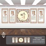 学校园企业食堂餐厅文化展板标语
