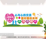 心理咨询室文化墙图片