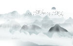 抽象山水