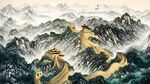 长城山水