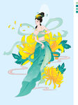 古风仙女插画