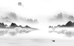 极简 最新款山水画 TiF分层