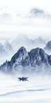 大气 通道玄关山水 TIF分层