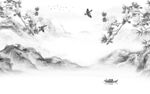 现代 高端灰色山水 tiF分层
