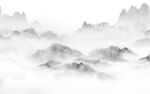 水墨 现代意境山水 TiF分层