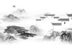 高端  现代意境山水 TiF分