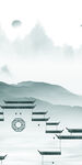 现代 山水风景玄关 Tif分层