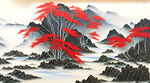 山水画