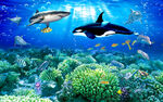 海底世界3D立体图