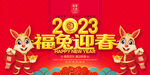 2023兔年海报