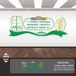文明宿舍文化墙