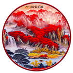 圆形鸿运当头