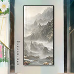 抽象山水画