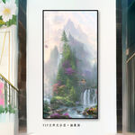 山水抽象画