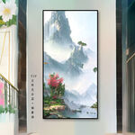 中堂山水画