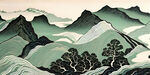 日式背景墙