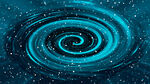 墨绿星空旋涡