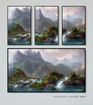 新中式山水画