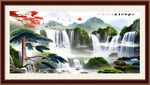 国画山水画