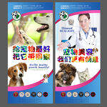 宠物诊所展架