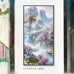 山水抽象画