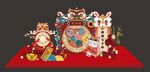 中式兔宝宝生日
