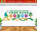 农贸菜市场文化墙