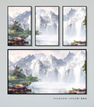 禅意山水画