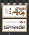 美食文化墙
