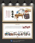 盐水鸡文化墙