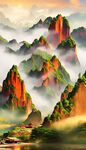 山水风景画