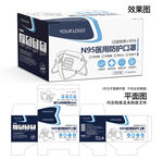 N95口罩包装设计
