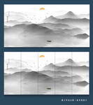 现代山水画