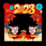 春节拍照框