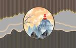 新中式背景墙