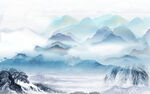 新中式山水画
