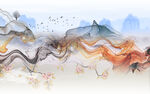 水墨山水 
