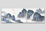 新中式山水画
