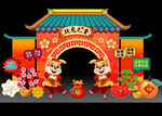 春节拱门
