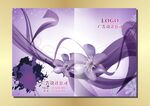小紫花样 画册封面