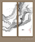 国画山水画