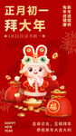 正月初一新年海报
