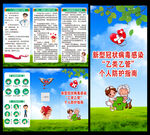乙类乙管后个人防护三折页